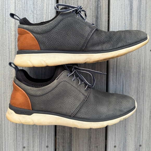 Johnston & Murphy XC4 Casual Navy Waterproof Oxfords with Tan Size 10.5M N - Picture 11 of 17